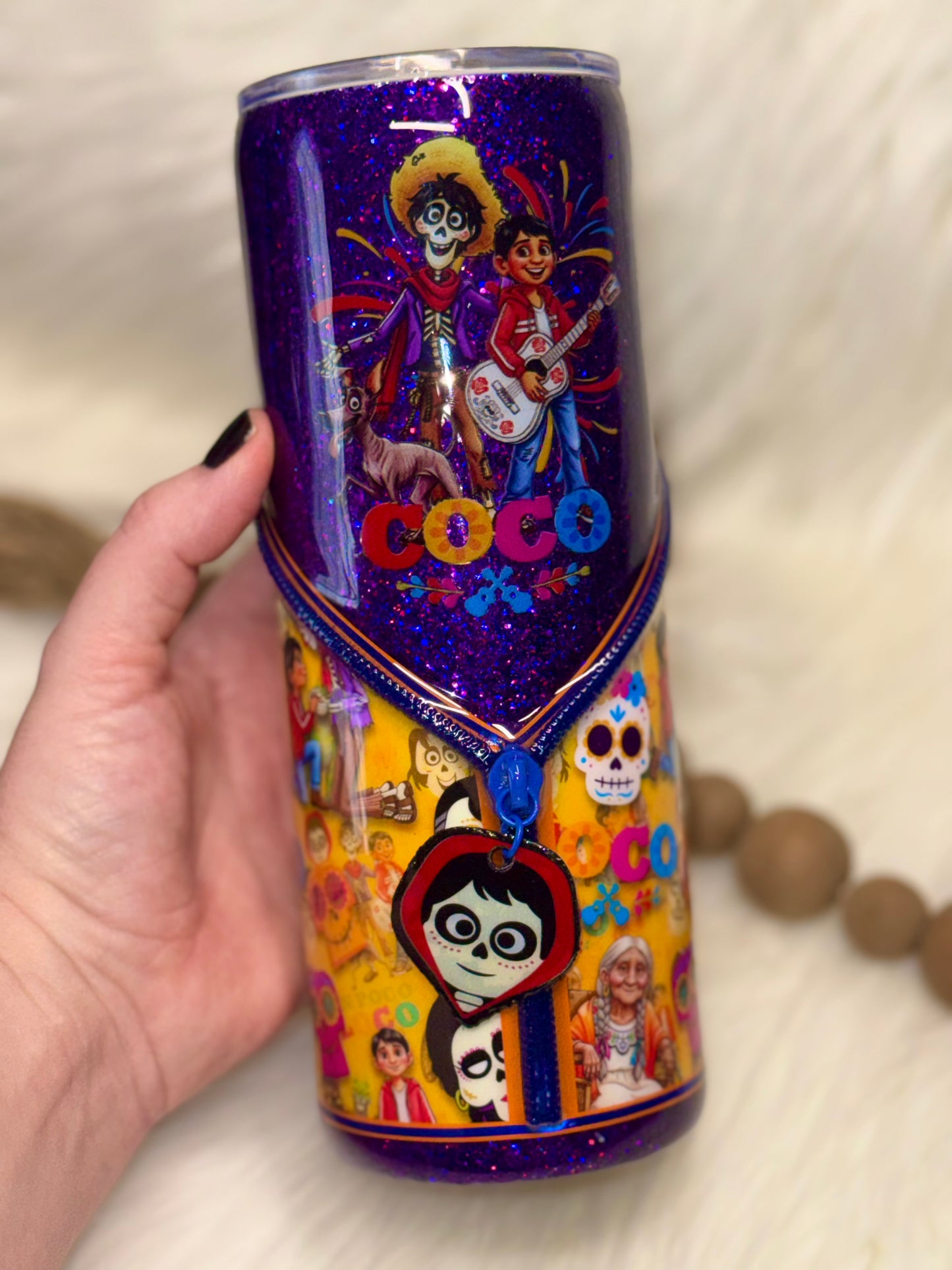 Sugar Skull Tumbler