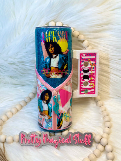 Janet Jackson Cassette Tumbler