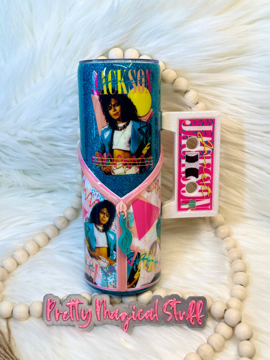 Janet Jackson Cassette Tumbler