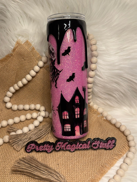 Halloween Pink Scene