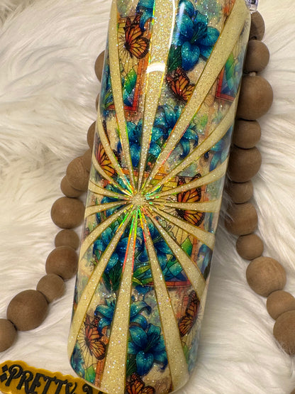 Blooming is Beautiful Tumbler