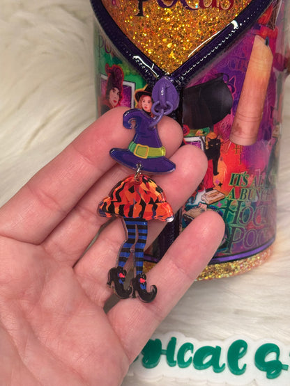 Hocus pocus 24 oz zipper with handle