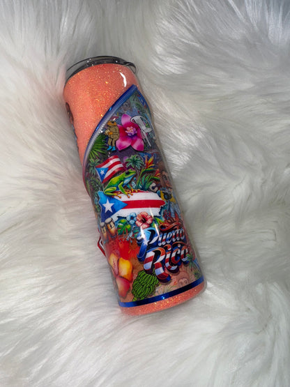 Bad Bunny Zipper Tumbler