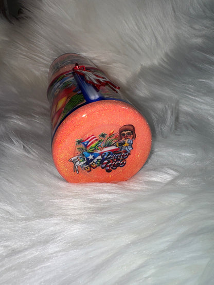 Bad Bunny Zipper Tumbler