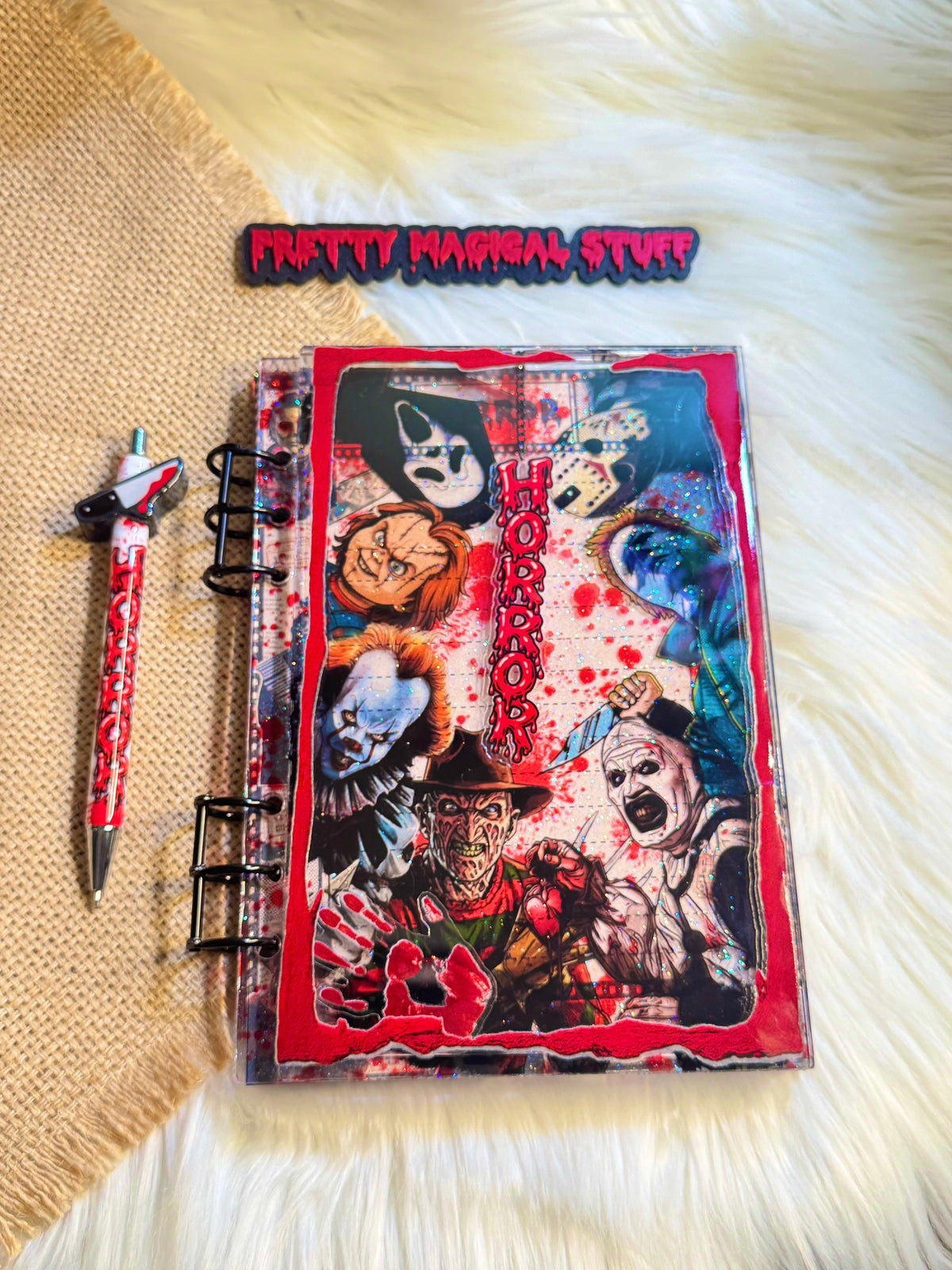 Horror Men A5 Notebook