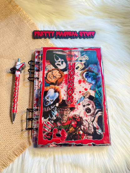 Horror Men A5 Notebook