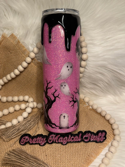 Halloween Pink Scene