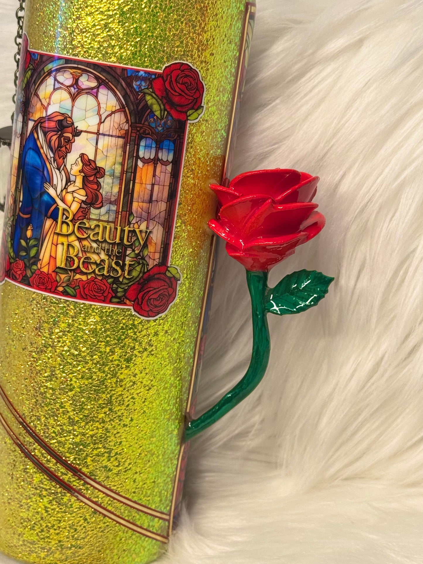 Beauty Stained Glass 3D tumbler
