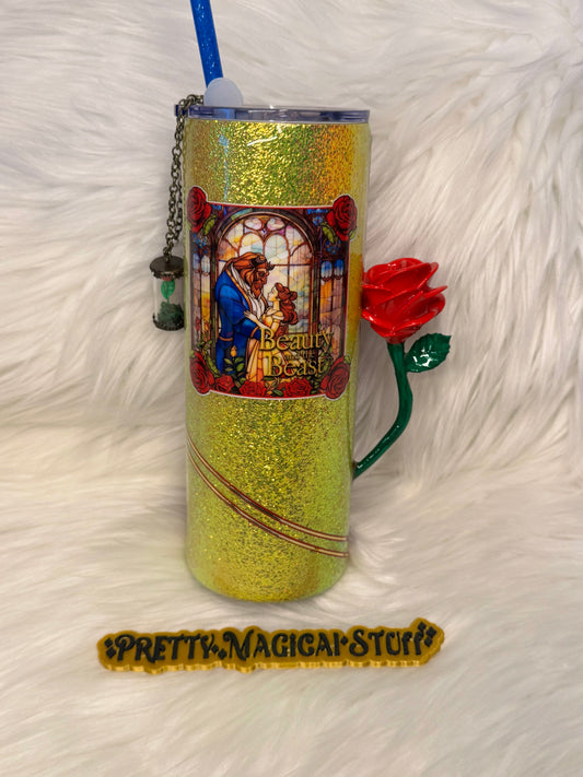 Beauty Stained Glass 3D tumbler