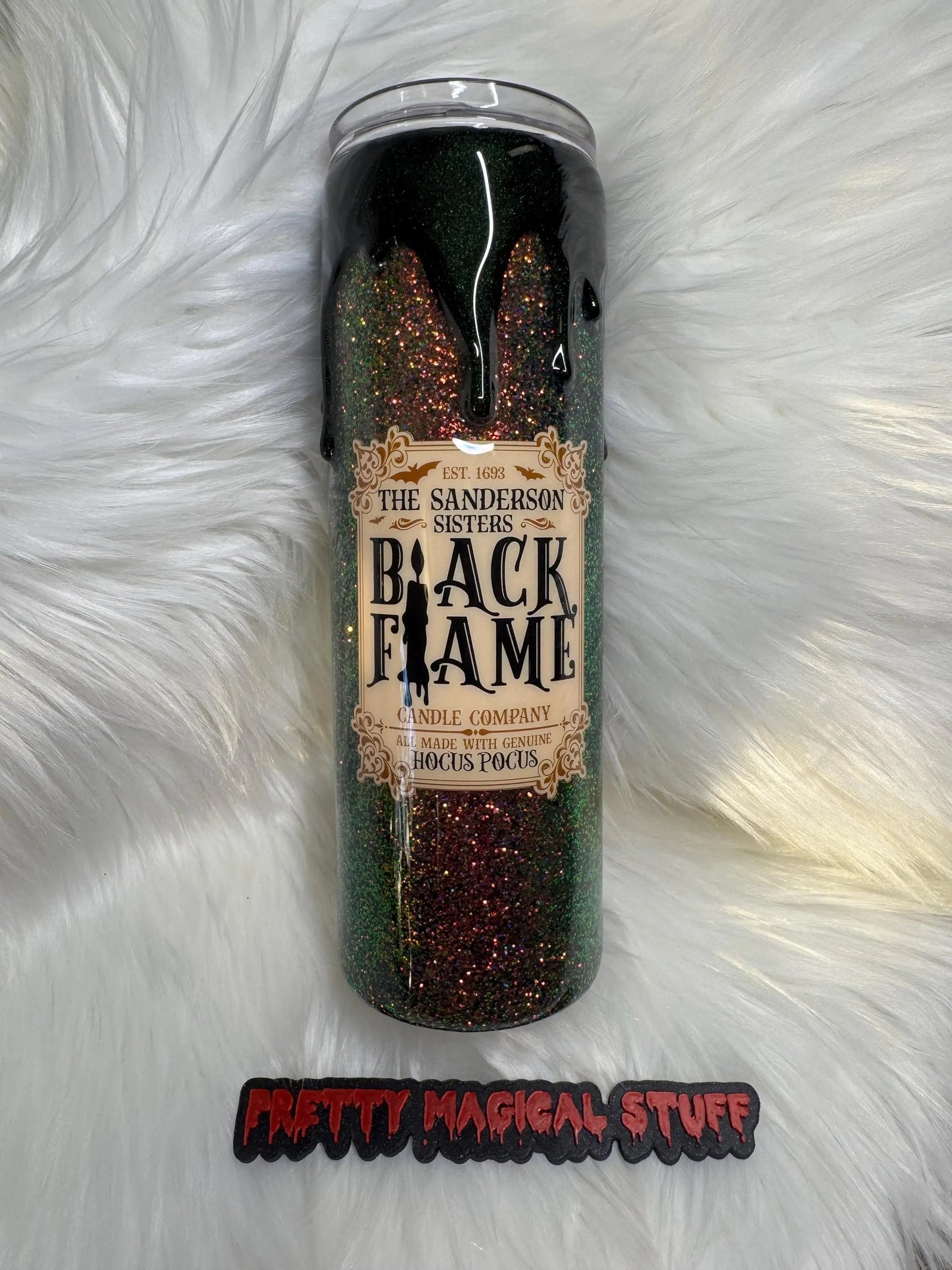 Black Flame Tumbler