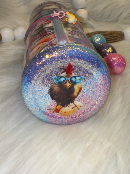 Chickens Everywhere tumbler