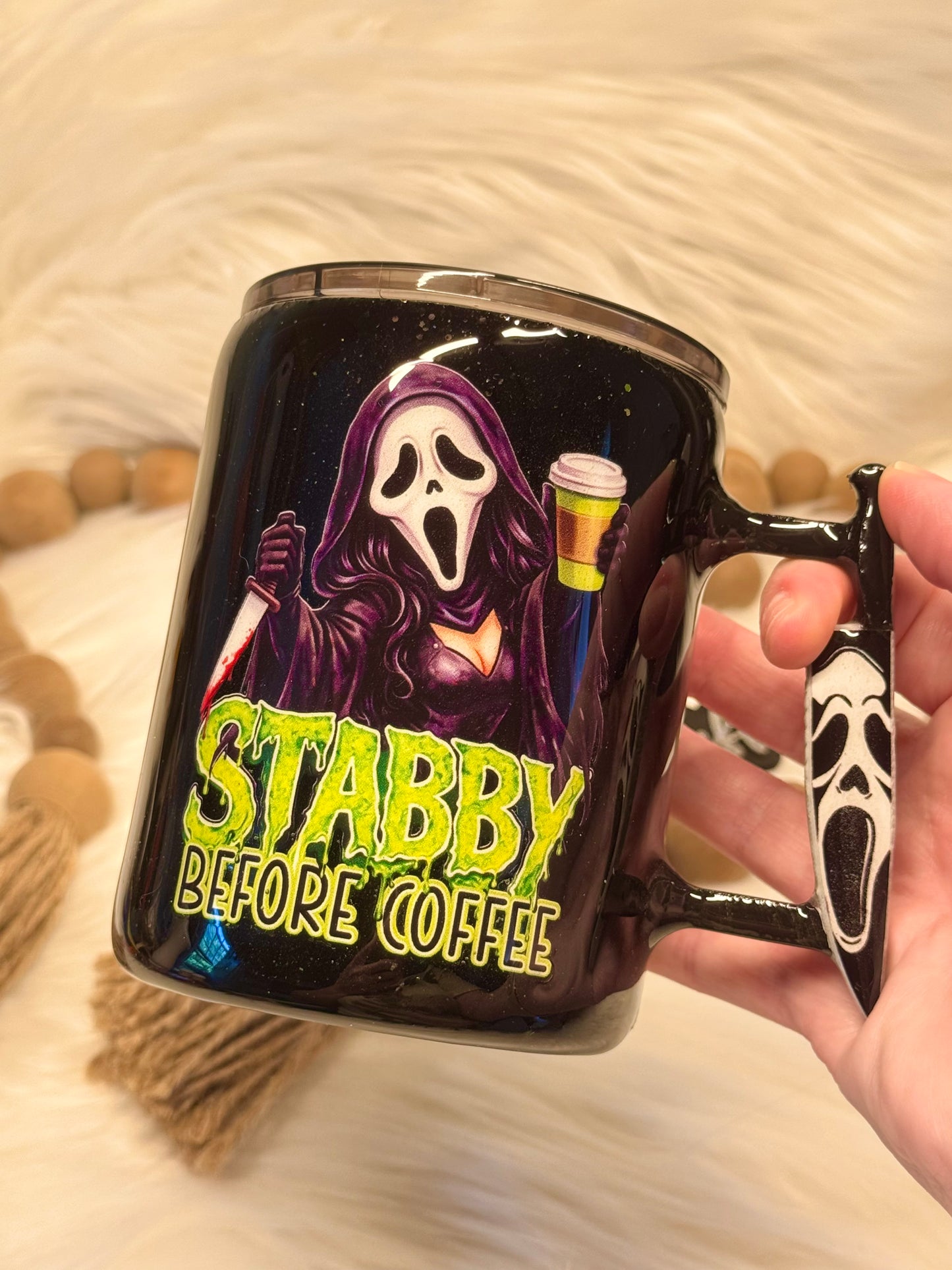 Stabby before Coffee Mug