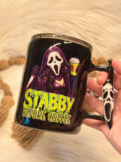 Stabby before Coffee Mug