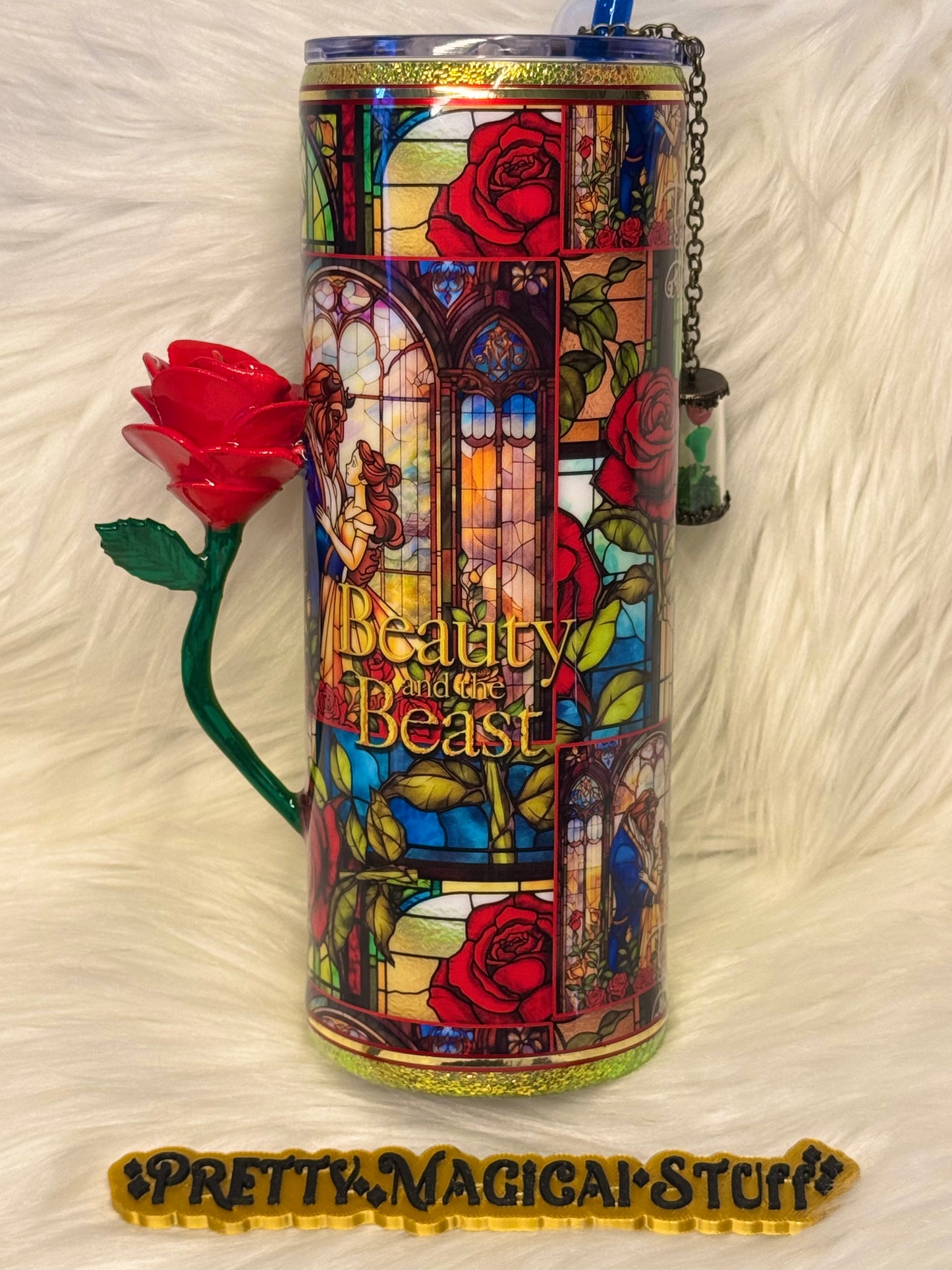 Beauty Stained Glass 3D tumbler