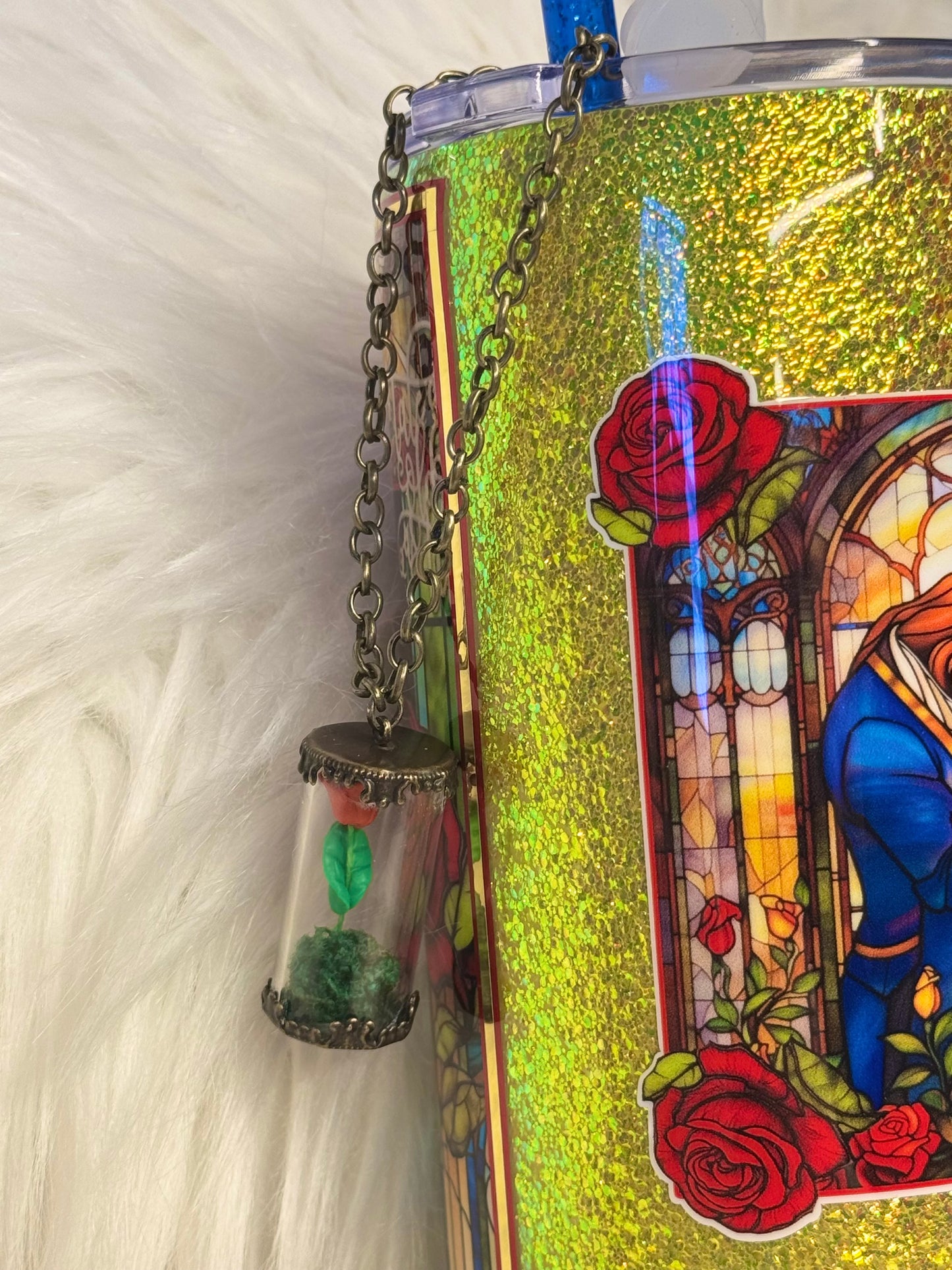Beauty Stained Glass 3D tumbler