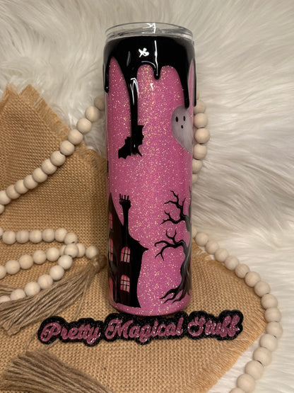 Halloween Pink Scene
