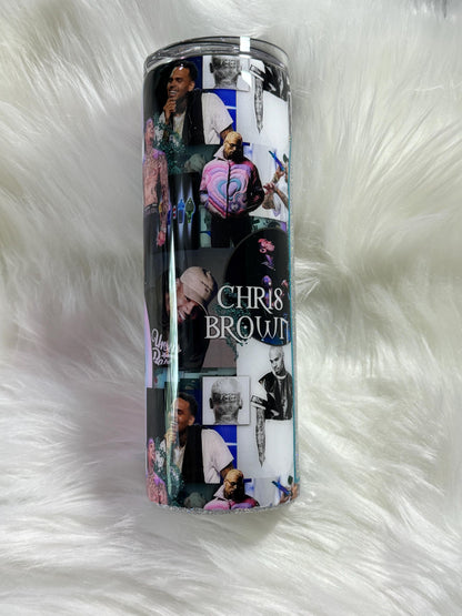 Breezy Glitter Tumbler