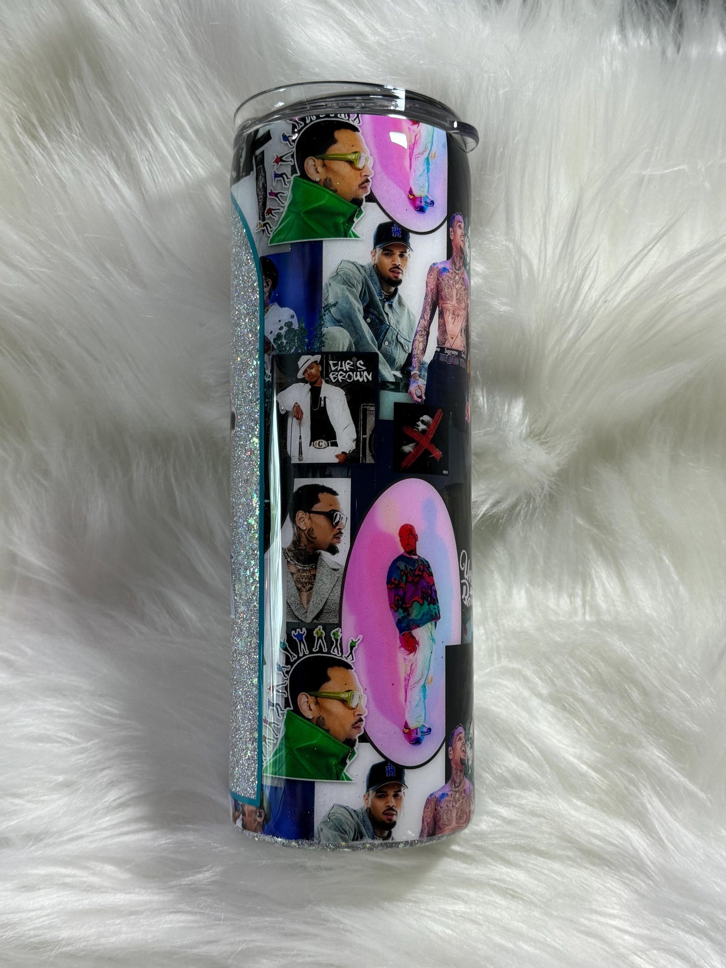 Breezy Glitter Tumbler