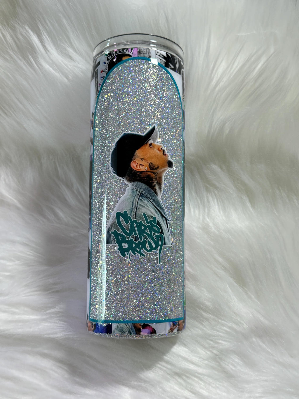 Breezy Glitter Tumbler