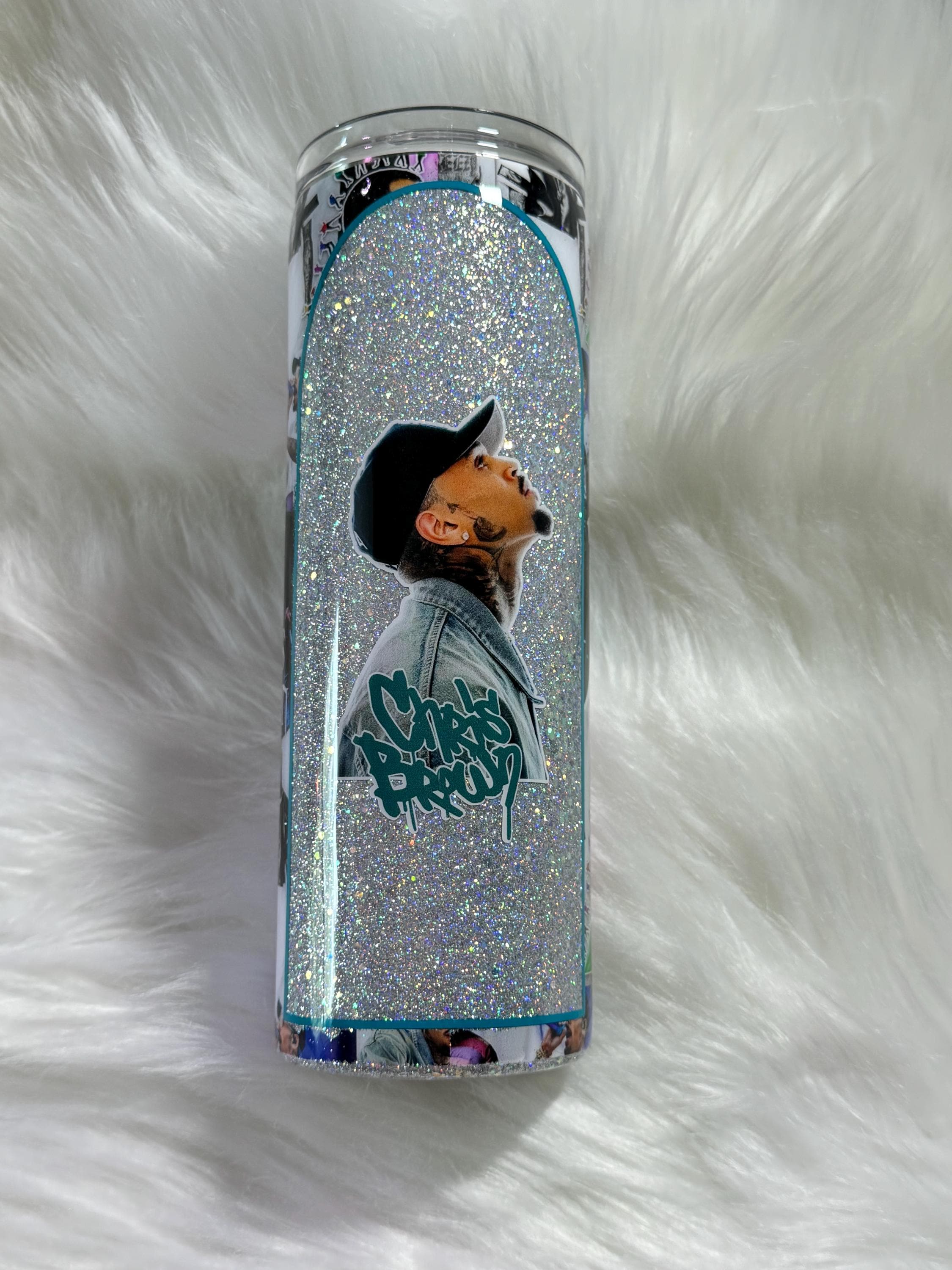 Breezy Glitter Tumbler