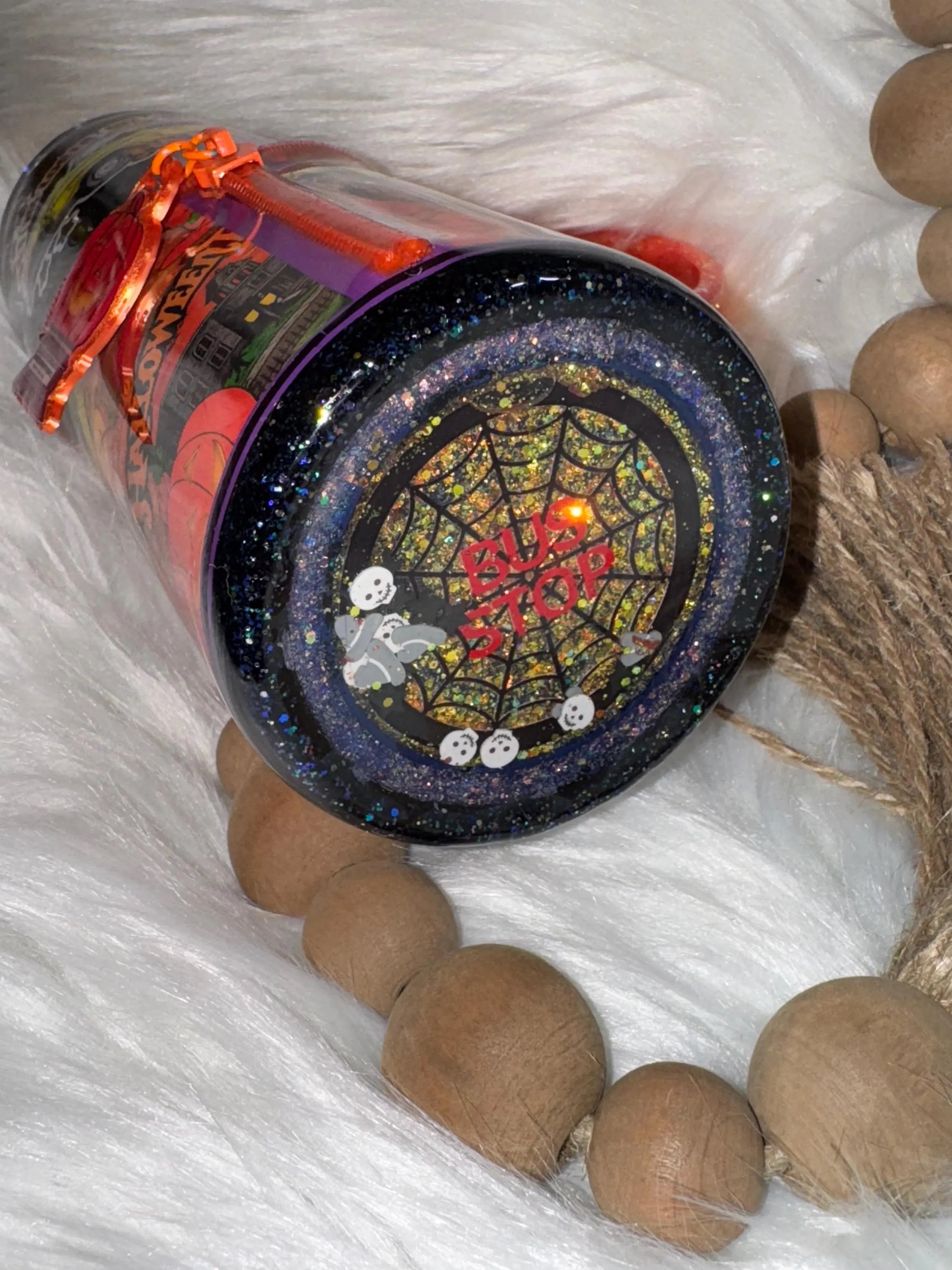 Halloween Town Snowglobe Shaker Cup