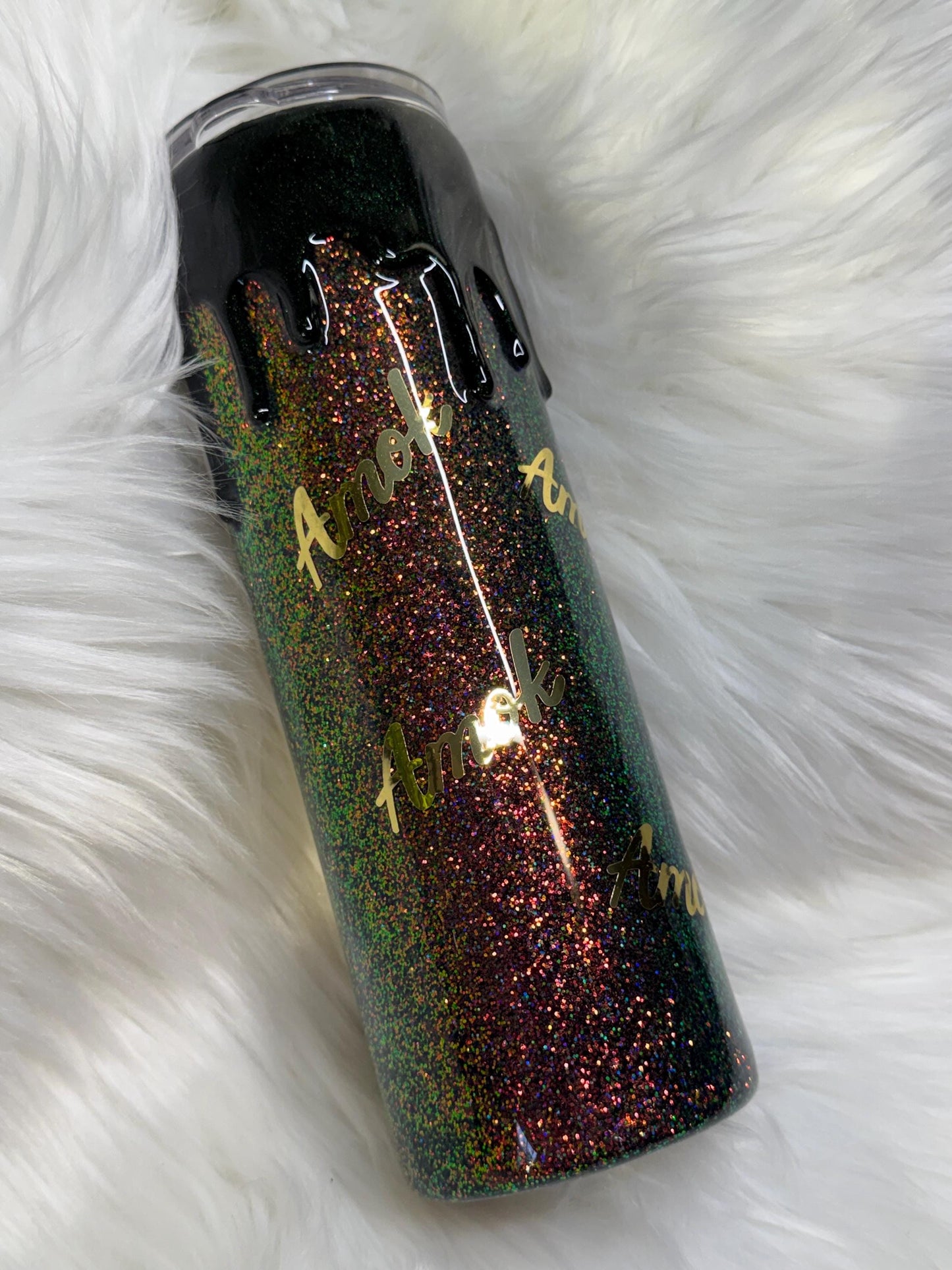 Black Flame Tumbler