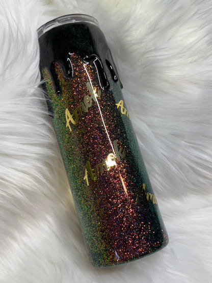 Black Flame Tumbler