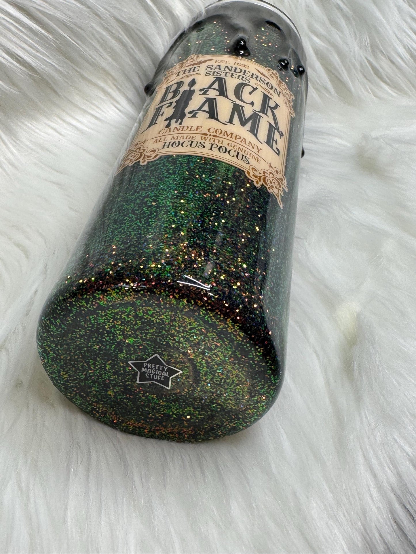 Black Flame Tumbler